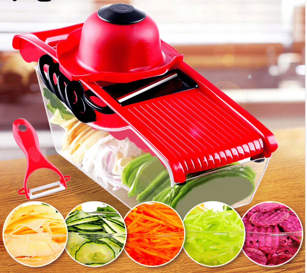 Multifunction 6 Blades Kitchen Slicer