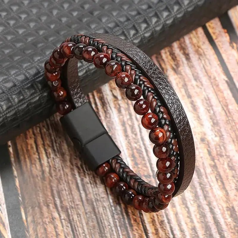 Men's Leather Bracelet