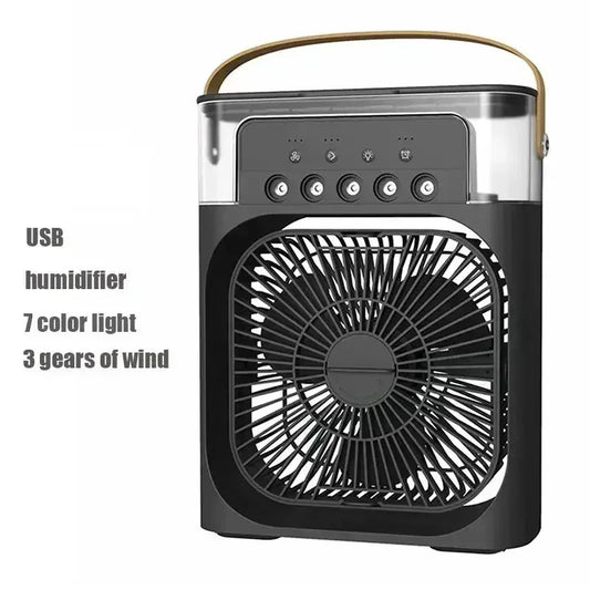 Portable Air Cooler Humidifier, Air conditioner function for hot days and summer outside