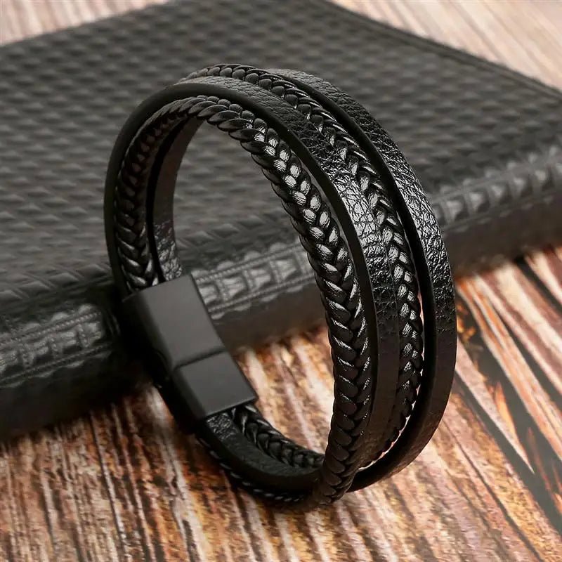 Men's Leather Bracelet