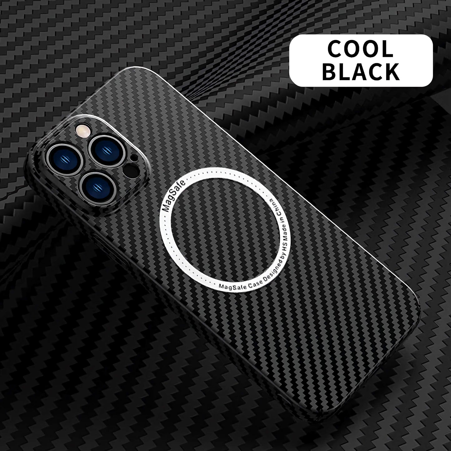 Carbon Fiber Magnetic Magsafe Case for IPhone