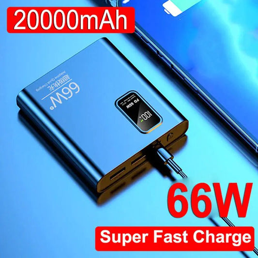 66W Super Fast Charging Power Bank